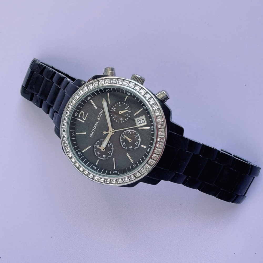 Michael Kors Black Chronograph Watch